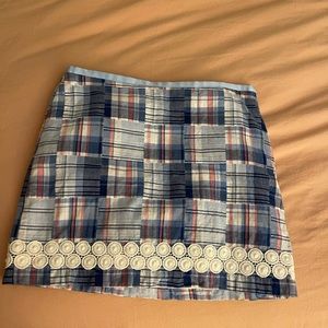 Vintage Vineyard Vines  Harbor Madras Morning Breeze skirt